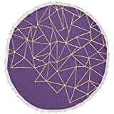 Kess InHouse Project M Bricks Round Beach Towel Blanket Kess InHouse Project M Bricks Round Beach Towel Blanket